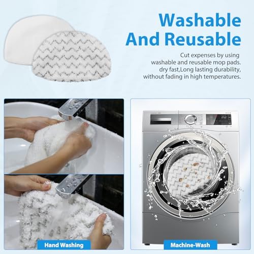 Extolife Steam Mop Replacement Pads for Bissell Powerfresh Series