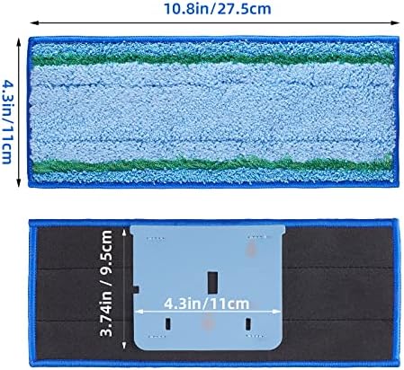 8-Piece Premium Mop Pad Set for iRobot Braava Jet M6 Ultimate