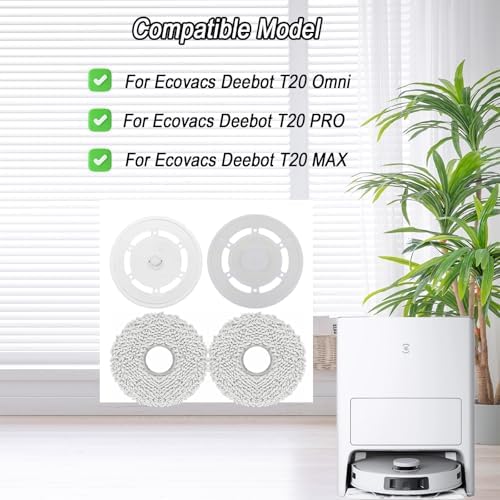 Mop Pad Holder for Deebot T20 Series