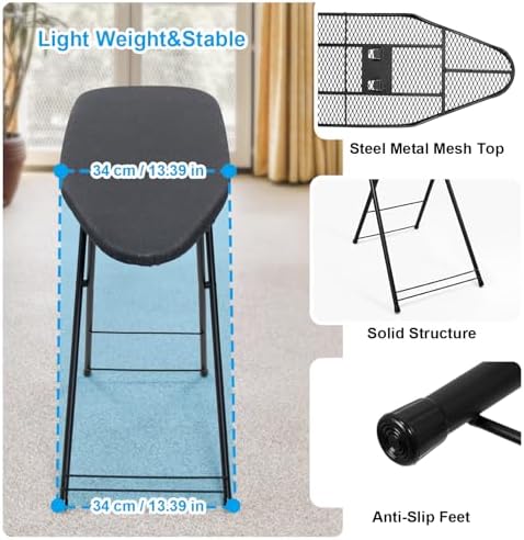 Sturdy Compact 13x35 Ironing Board