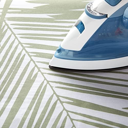 Juvale Ironing Board Cover - 15x54-Inches White Palm Print