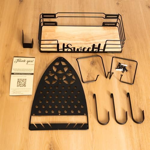 Smart Ironing Hanger 35x6x175-inch Wall-Mount Organizer