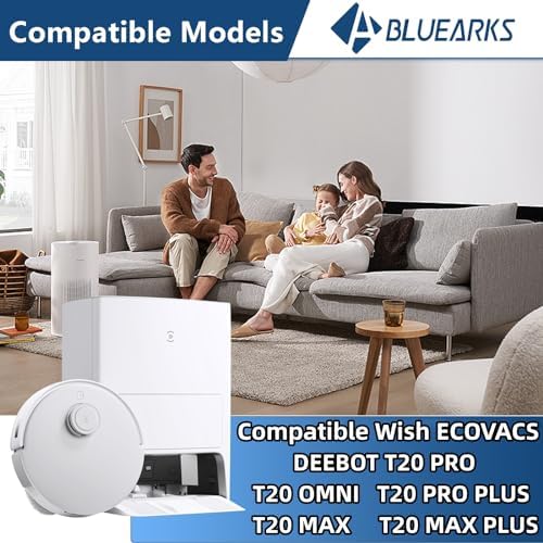 Replacement Parts Kit for Ecovacs T20 Max Robot Vacuum Cleaner