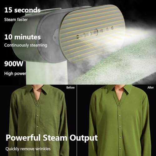 G6 Travel Steamer Fast Wrinkle Removal 900W Steam Power Compact Portable