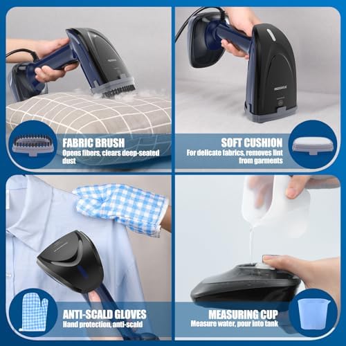 Powerful 1800W Steam Iron steamer for quick and easy wrinkle removal