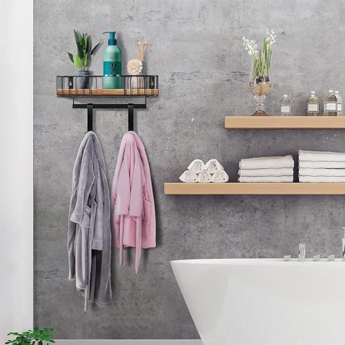 TJMoree Wall Mount Ironing Hanger Black