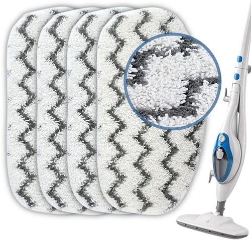 Heavy-Duty Steam Mop Pad 4-Pack