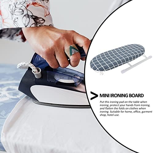 ZY Mini Ironing Board Portable Compact Tabletop for Craft Rooms