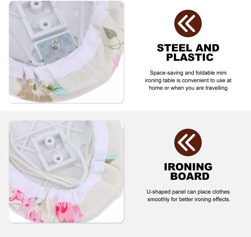 Zhdbd Small Ironing Board - Foldable Portable Home Use