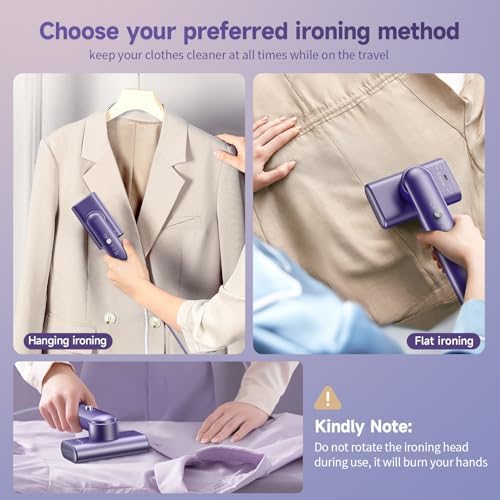 Travel Portable Steamer for Clothes - Kepwaa G9