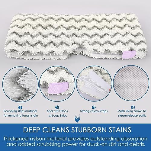 MXZONE Upgraded Steam Mop Pad for Shark Shark S3500 Series
