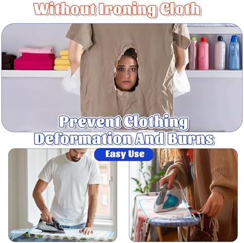 Molain 2-Pack Scorch-Saving Pressing Cloth for Ironing