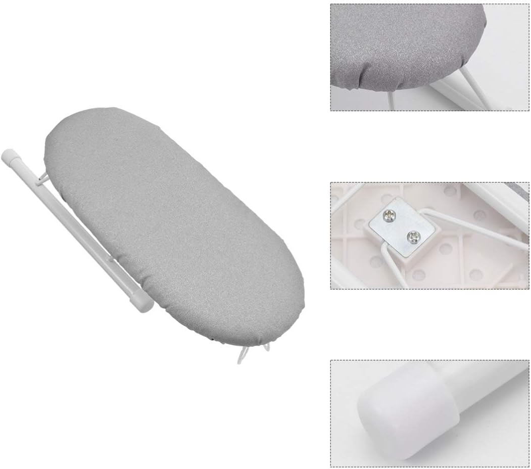 Compact Folding Ironing Board with Cloth Cover
