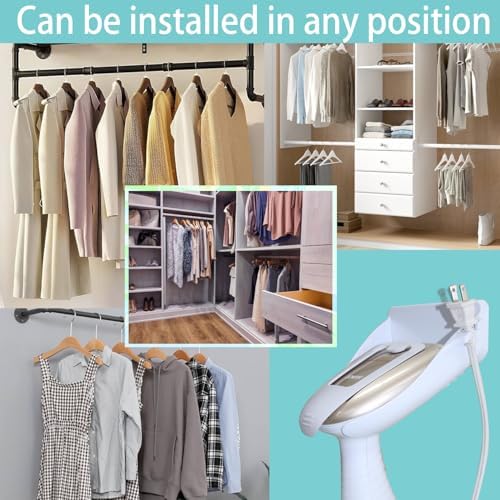 Efficient Wall-Mounted Ironing Board Hanger for Conair Garment Steamer