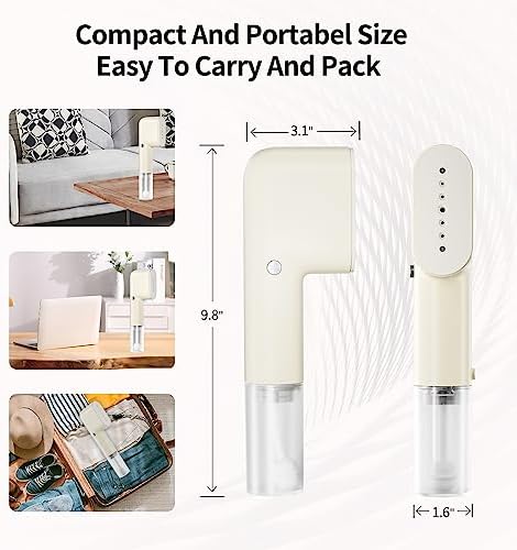 Kebnor Steam for Clothes Portable 15s Handheld Travel Steamer