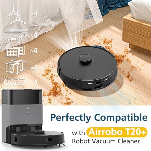 Lacvik T20 Replacement Parts Set for Airrobo Robotic Vacuum Cleaner