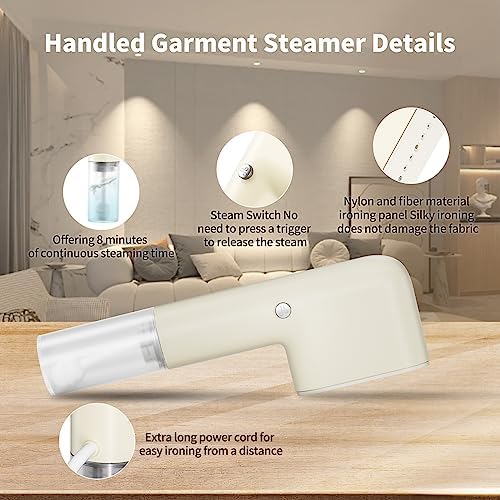 Kebnor Steam for Clothes Portable 15s Handheld Travel Steamer