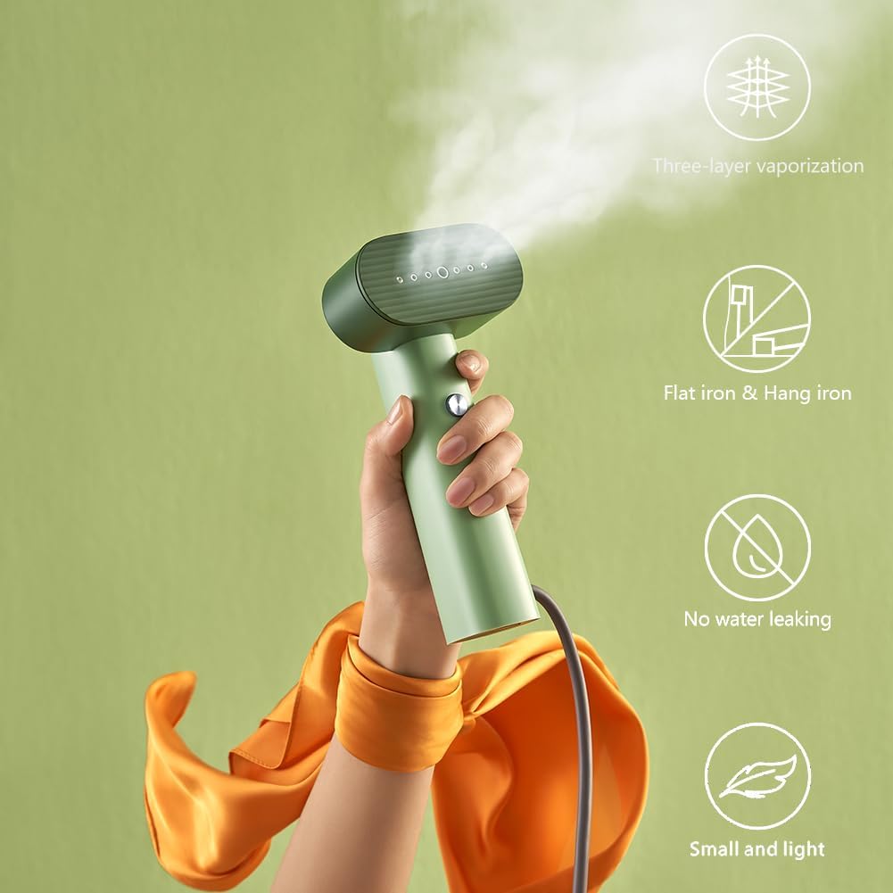 G6 Travel Steamer Fast Wrinkle Removal 900W Steam Power Compact Portable