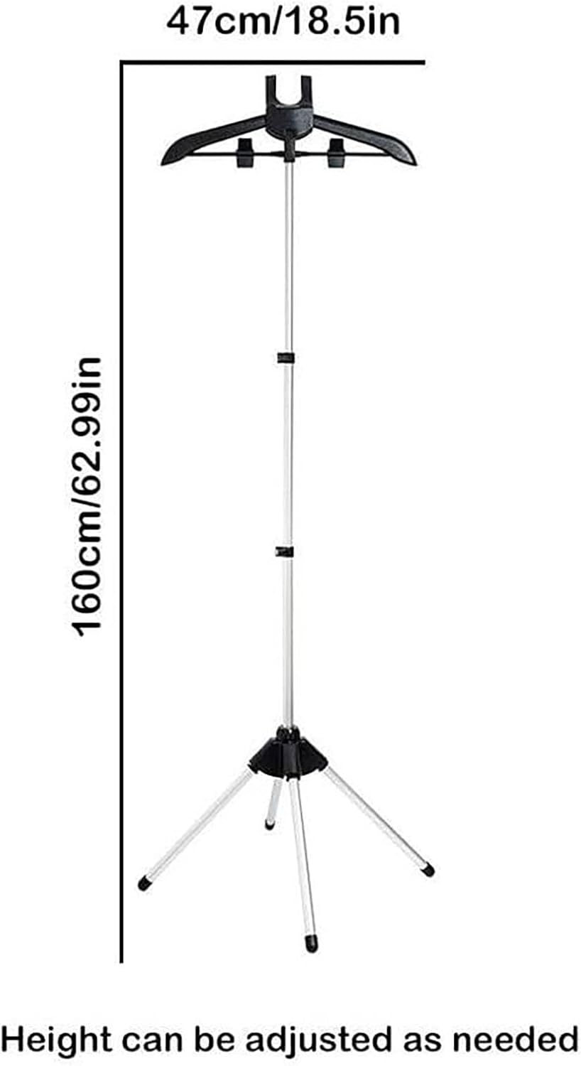 Sturdy Garment Hanger Steamer with 360-Degree Rotation