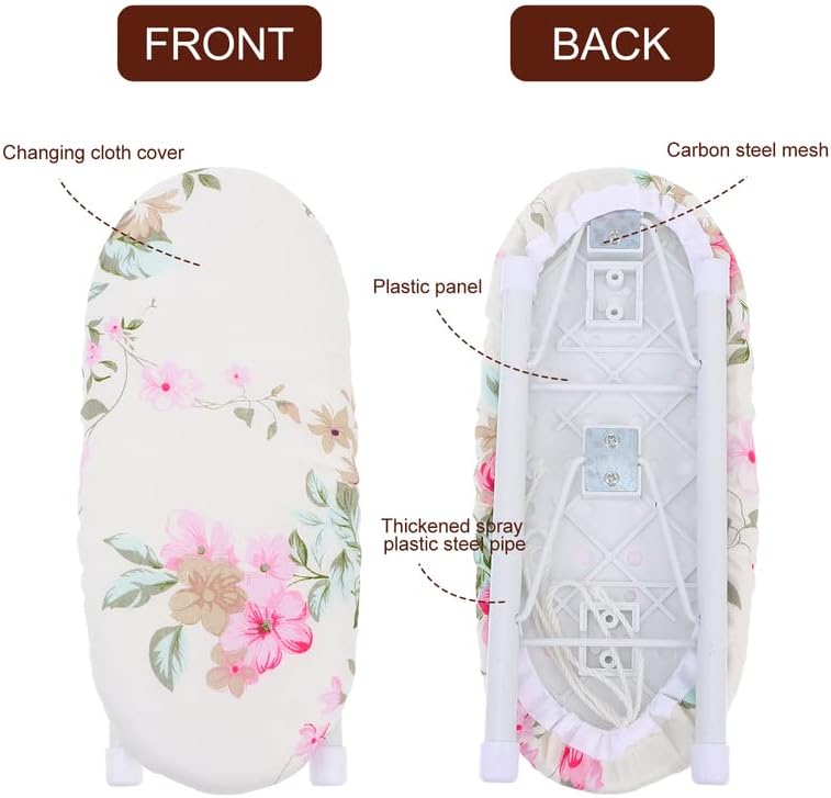 Zhdbd Small Ironing Board - Foldable Portable Home Use
