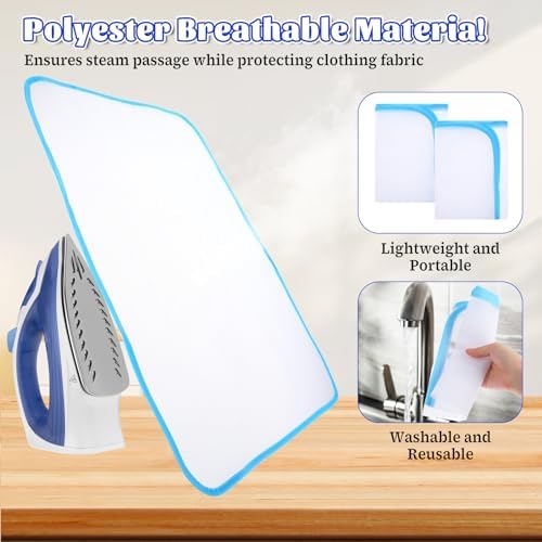 Molain 2-Pack Scorch-Saving Pressing Cloth for Ironing