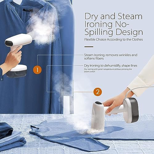 Premium Portable Steam Iron for Clothes