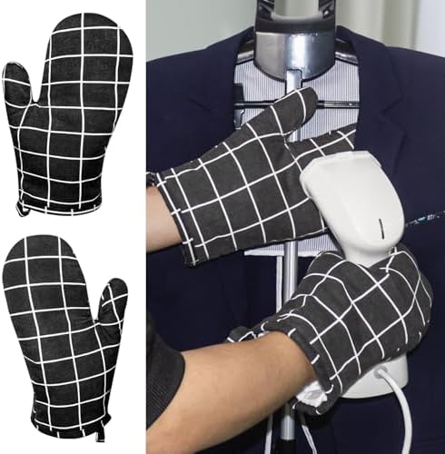 1 Pair Thick Anti-Steam Garment Steamer Gloves Heat-Resistant