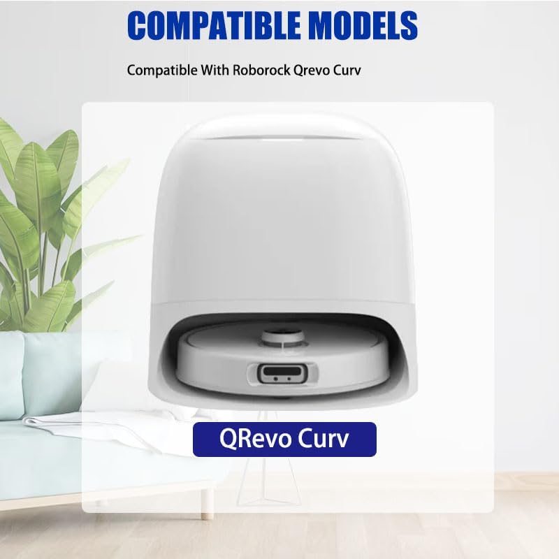 Quality Robot Vacuum Replacement Parts Kit - Roborock Qrevo CurvEdge Compatible