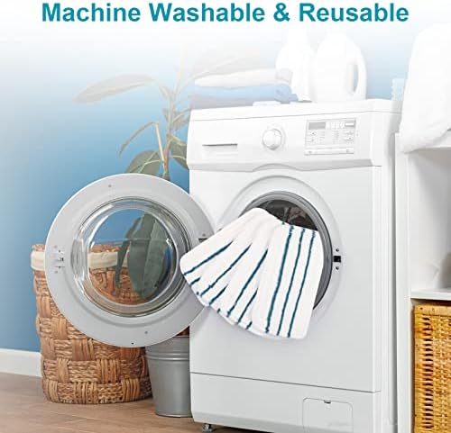 4-Piece Replacement Steam Mop Pads for BlackDecker Steam Mops