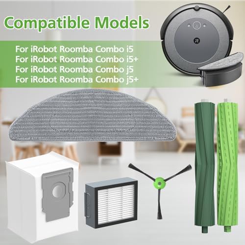 Zeekech Replacement Parts Kit for iRobot Roomba Combo i5i5j5j5