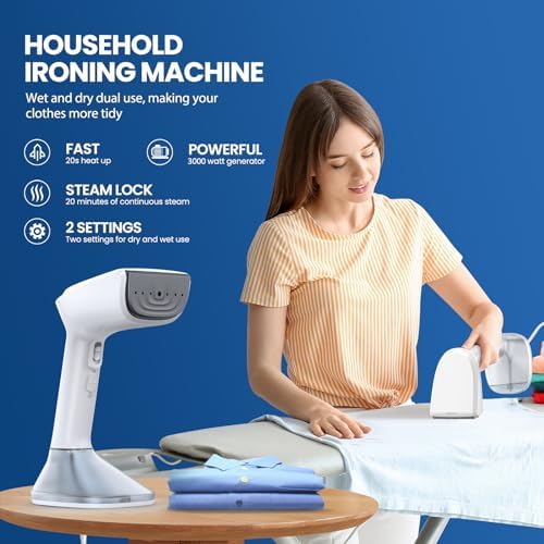 Chrinomee 3000W Steam Iron for Clothes