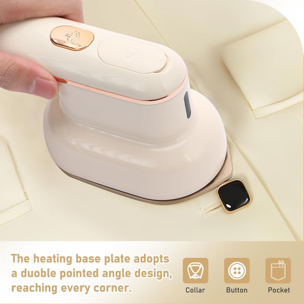 Mini Steam Iron for Clothing Compact Travel Size