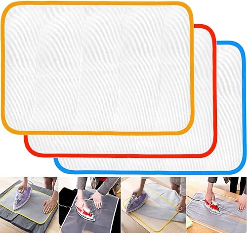 Protect Your Clothes with KR LIF 3-Piece Ironing Pressing Cloth Set