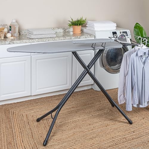 Household Essentials Wide Mega Ironing BoardProfessional-Quality Plus Comfort Convenience