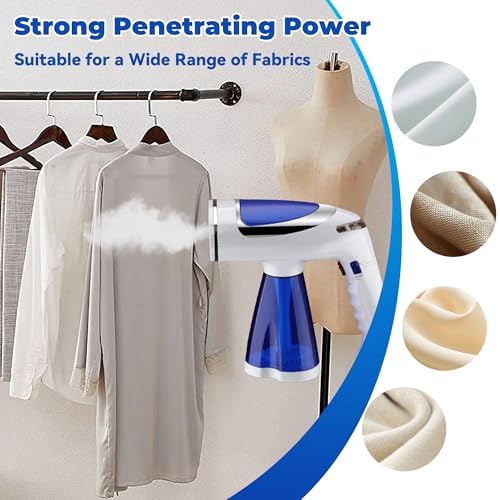 Effortlessly Remove Wrinkles with the GRETMIX Portable Clothing Steamer