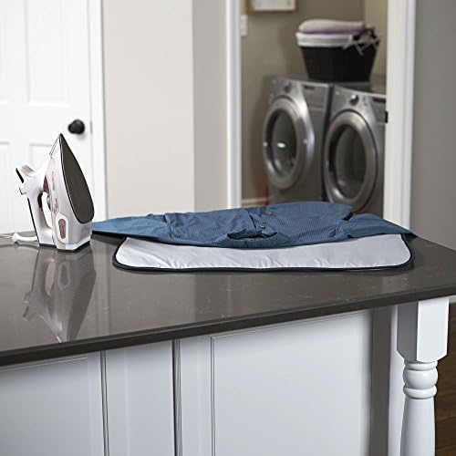 Household Essentials 129 Portable Ironing Blanket Mat-Heat Resistant-Grey 1Pack