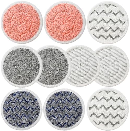 Bvhonwe Shark Steam Mop Pad Replacement 10-Pack