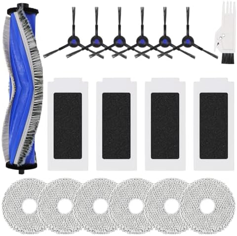 18-Piece Replacement Kit for ECOVACS T30S T30S Ai ID 12345