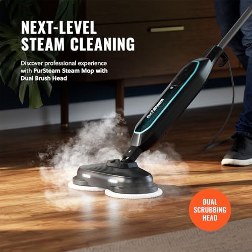 Pursteam Worlds Best Steamers ScrubMaster Steam Mop