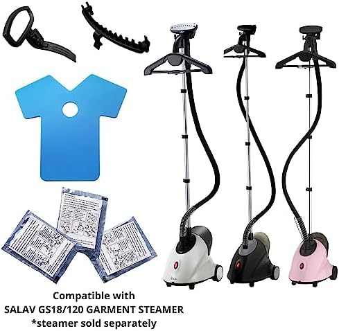 Streamline Daily Wardrobe - Salav Performance Series Upright Garment Steamer Set
