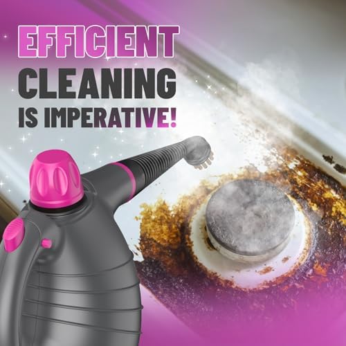 SteamFusion Pressurized Handheld Steam Cleaner