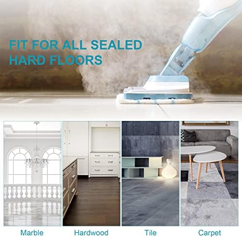 4-Piece Replacement Steam Mop Pads for BlackDecker Steam Mops