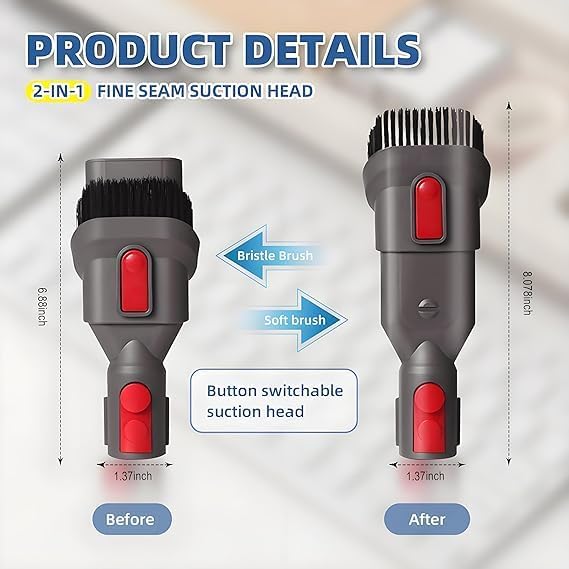 Smartient Attached Kit for Dyson V7V8V9 V11 V12 V15 V10 V6DC
