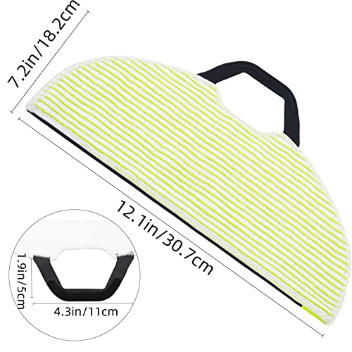 Vibrant Microfiber Robot Mop Pad Set for Shark Robot Vacuum