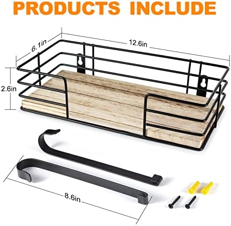 THYGIFTREE Wall-Mounted Ironing Board Hanger Durable Space-Saving Organizer