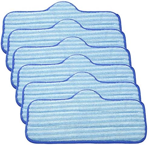 KEEPOW Gentle Microfiber Pads for Neat Steam Cleaner 6-Pack