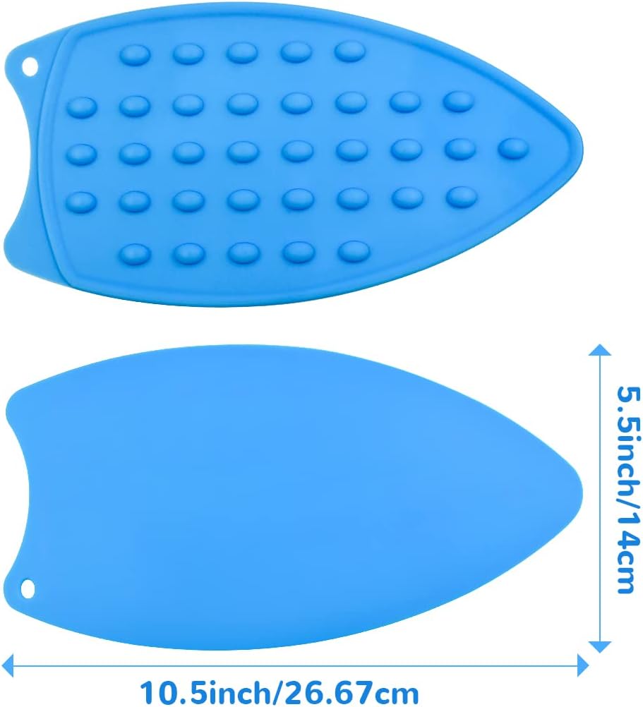 2 Pcs Silicone Iron Rest Pads for Ironing Board FlatCurling Irons