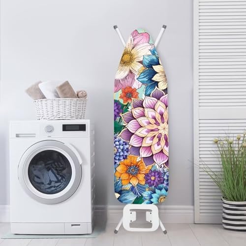 Hippie Flower Ironing Board Cover Pad