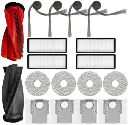 Quality Robot Vacuum Replacement Parts Kit - Roborock Qrevo CurvEdge Compatible