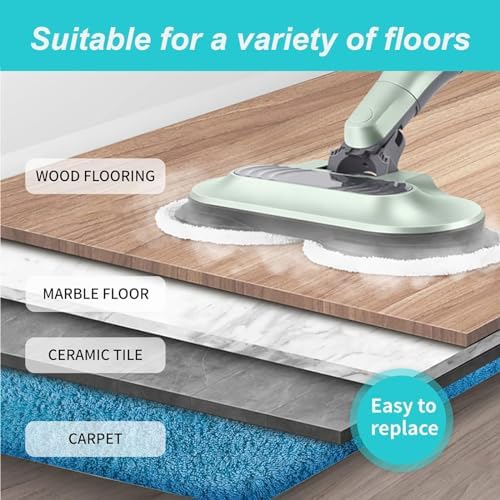AIR U Replacement 8-Piece Steam Mop Pads for Shark Steam Mops